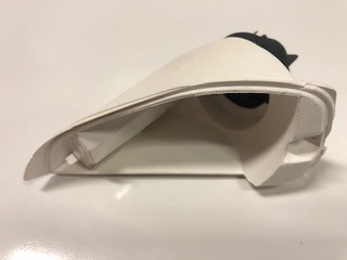 Knipperlicht huis links voor